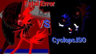 Fatal Error vs Cyclops.ISO | Stick Nodes Animation