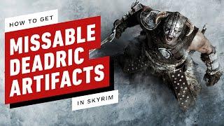 Skyrim: How To Get Missable Daedric Artifacts