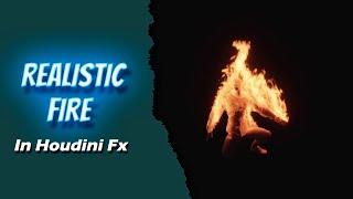 Realistic Fire | Pyro FX in Houdini | Houdini Zone |