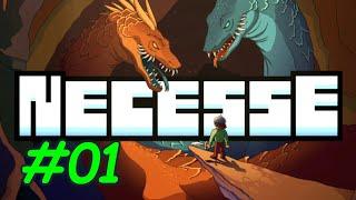 Top-Down Terraria?! Let's Go! - Let's Play Necesse Brutal Difficulty Part 1