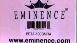 Eminence Beta 10 CBMRA Midrange Loudspeaker