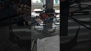 spider robot saying hello