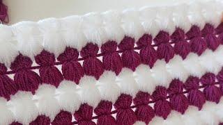 çok beğeneceksiniz harika tığ işi örgü modeli  super easy crochet kinitting