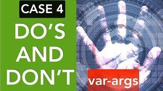 Can we specify varargs as the first parameter of a method ? | variable length argument in java