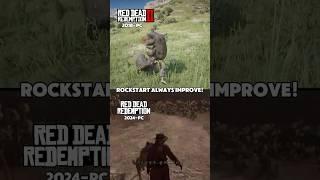 RDR PC vs RDR 2 PC - Rockstar always improves? Part-7 #rdr2 #rdr #comparison #shorts