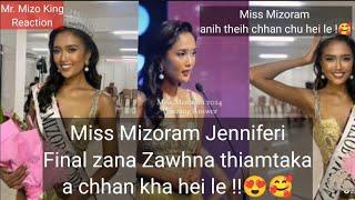 Jennifer Lalrinzuali Miss Mizoram anih chhan chu  hei le !!