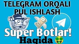 Telegram BOT orqali pul ishlash 2022 100% TOʻLADI // Uydan chiqmagan holda 70.000 gacha pul toping