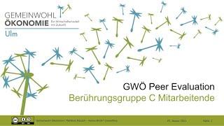 Gemeinwohl-Ökonomie - Berührungsgruppe C Mitarbeitende