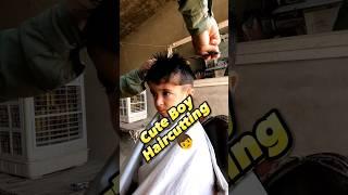 MASHA ALLAH cute Boy Ne haircutting Karwai #village #life #minivlog #pakistan