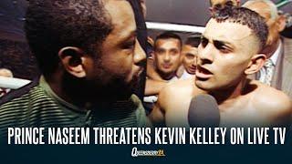 "I'M GONNA KNOCK YOU SPARK OUT!" | INCREDIBLE moment Prince Naseem Hamed THREATENS Kevin Kelley 