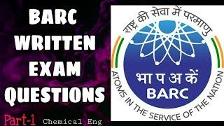 BARC 2021 Questions of written Exam | Part-1