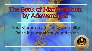 "Your vibration attracts your reality. Raise it to manifest your desires." The Book of Manifestation