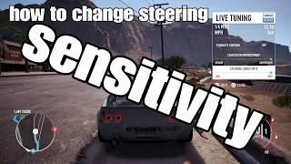 HOW TO CHANGE STEERING SENSITIVITY - NFS PAYBACK