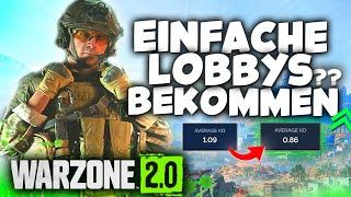 SO BEKOMMST DU EINFACHERE LOBBYS in WARZONE 2.0...!? (KEIN VPN METHODE)