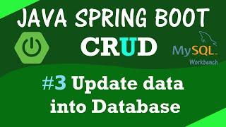 SPRING BOOT | How to edit and update data into MySQL database with REST API in Java Spring Boot