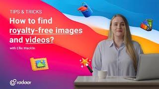 How to find royalty-free images and videos for social media posts?