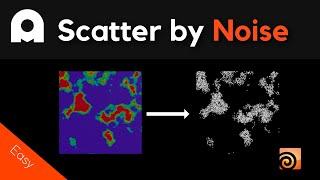 All About Scattering - 003 - Scatter by Noise - Houdini Tutorial Beginners