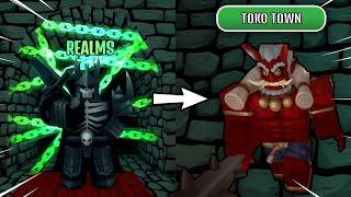 Brand New Realm TOKO TOWN! - The House TD Roblox