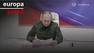 Putin visita una base militar en Kursk y da casi por derrotada la ofensiva ucraniana