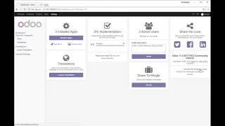 Tutorial: Accessing Odoo 11.0 Community Edition with the API using XML-RPC in Python 3.6