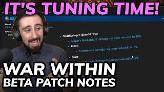 It's Tuning Time! War Within Beta Patch Notes