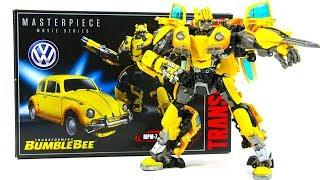 Transformers 2018 Movie Bumblebee Masterpiece MPM-7 VW Bletle Bumblebee Vehicle Car Robot Toys