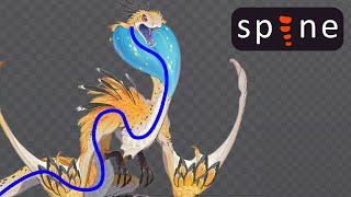 Spine 2D Tutorial, Snake stretch and squash