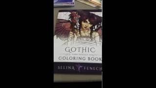 Review: Gothic - Dark Fantasy Coloring Book by Selina Fenech