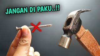 Luar biasa..!! Cukup dengan cara sederhana saja gagang palu lepas bisa kuat kembali