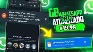 WHATSAPP GB ATUALIZADO 2024 (MUDE PARA  WhatsApp oficial) Atenção!