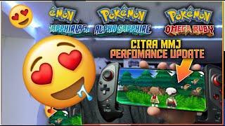 Pokémon OMEGA RUBIN & ALPHA SAPHIRE » Max. PERFOMANCE & FPS! | CITRA MMJ UPDATE  | GUIDE