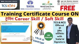 TCS Training with Certificate FREE I