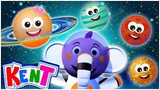 The Planet Song for Kids | Nursery Rhymes songs collection | Kent the Elephant