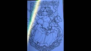 Coloring book Fairy fantasy by Sophiralou