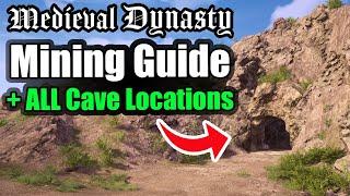 ESSENTIAL Tips to Mining in Medieval Dynasty (+ ALL Cave Locations)