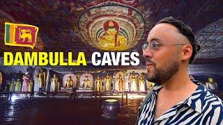 Exploring the BIGGEST CAVE TEMPLE in Sri Lanka - Dambulla Caves! 