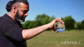 HOW TO MAKE A BALL FLOAT. - lesson 1 (contact juggling)