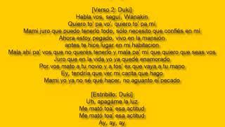 MODODIABLO (NEO PISTEA DUKI YSY A) - UH! - LETRA