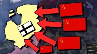 Surviving Against The Soviets Is A Impossible Challenge - Hearts Of Iron 4