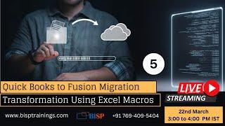 "How to Migrate Data QuickBooks to Fusion using Python and Data Science Technique"| @bispsolutions