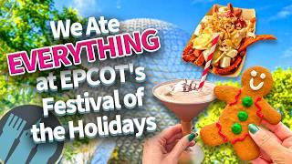 We Ate Everything at EPCOT's Festival of the Holidays