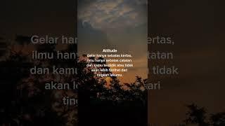 ATTITUDE #viral #pengingatdiri #shortsvideo #quotes #motivation #kerja #karyawan #bos#semangatindiri