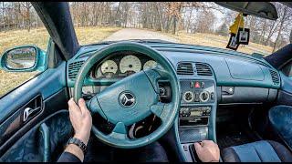 1998 Mercedes CLK W208 Coupe C208 [2.0 136HP] | POV Test Drive #1092 Joe Black