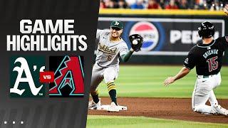 A's vs. D-backs Game Highlights (6/30/24) | MLB Highlights