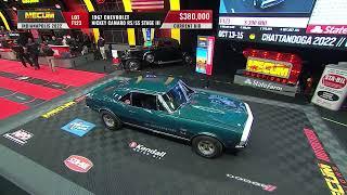 1967 Chevrolet Nickey Camaro RS/SS Stage III Sells for $390,000 // Mecum Indy 2022