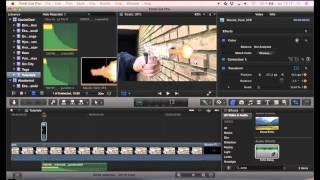 How to create a muzzle flash effect in final cut pro x using a png file