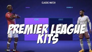 FIFA 21 - All Premier League Teams & Kits