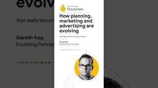 The evolution of planning, marketing and advertising with Founding Partner at Chapter, Gareth Kay
