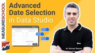 Advanced Date Selection in Google Data Studio - Create rolling dates