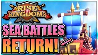 Sea battles, tech changes, iconic crystals [patch brings fewer verifications?] Rise of Kingdoms